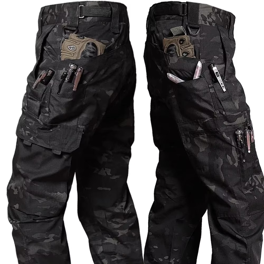 Fishing Pants Waterproof - Calças táticas masculinas para trabalho ao