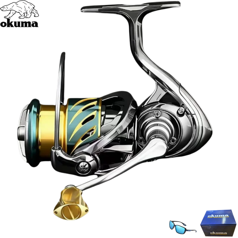 Carretilha de Pesca OKUMA 1000 - Kastking Reel Zephyr avaliação e preço