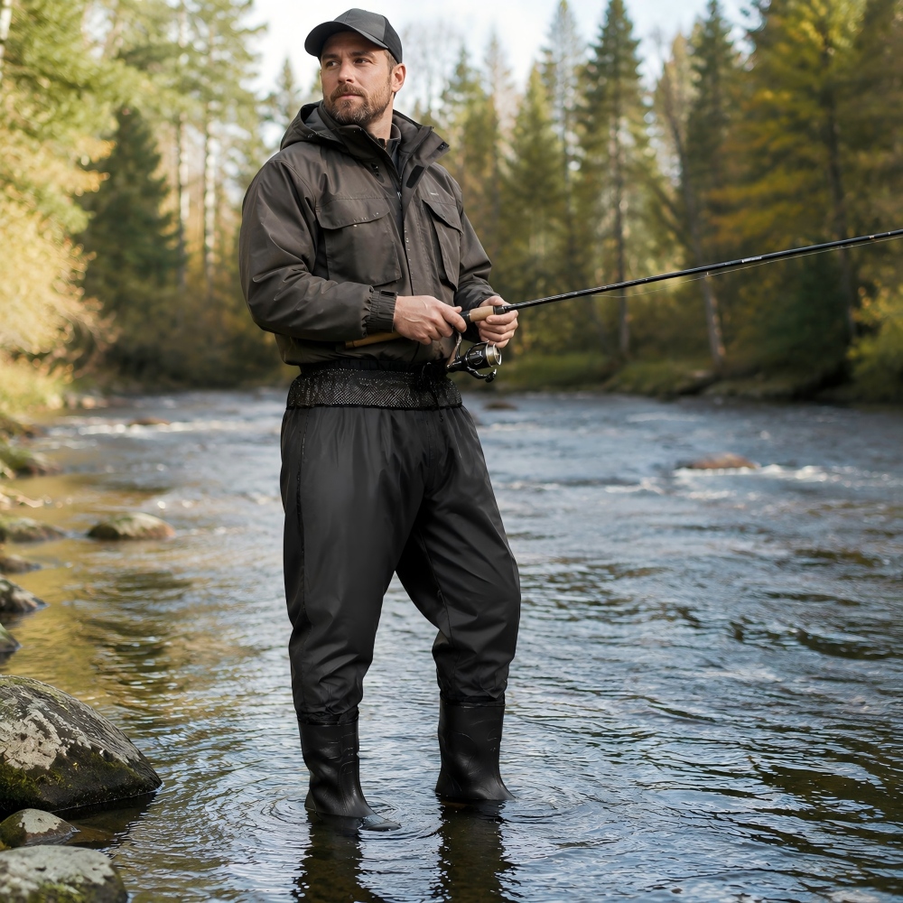 Calças de pesca impermeáveis d - Fishing Pants Waterproof avaliação e preço
