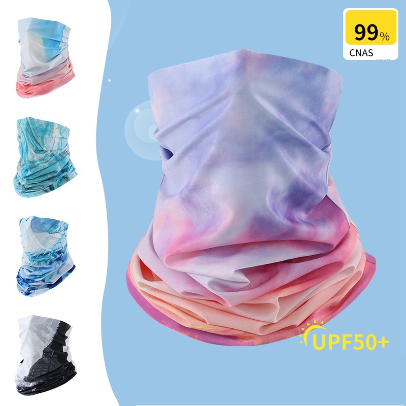 Moda cor sem costura ciclismo  - Fishing Mask Sun Protection avaliação e preço